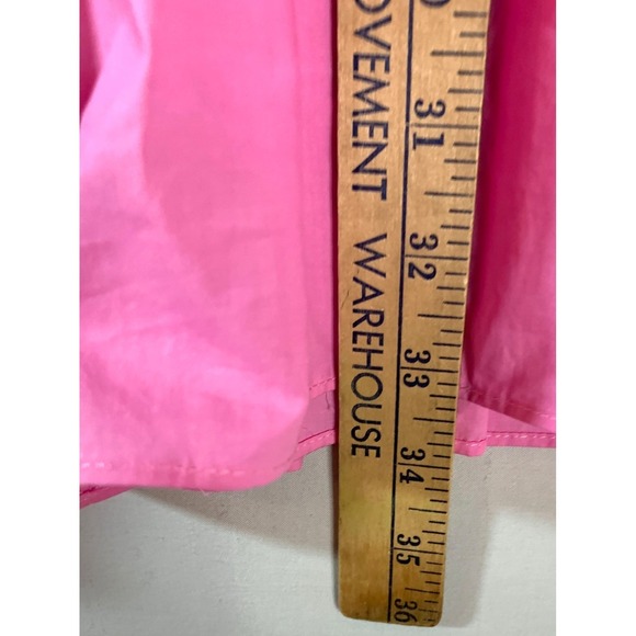 English Factory size Small Pink Puff Sleeve Tiered Cute Dress Drop Waist NWT - Picture 10 of 11